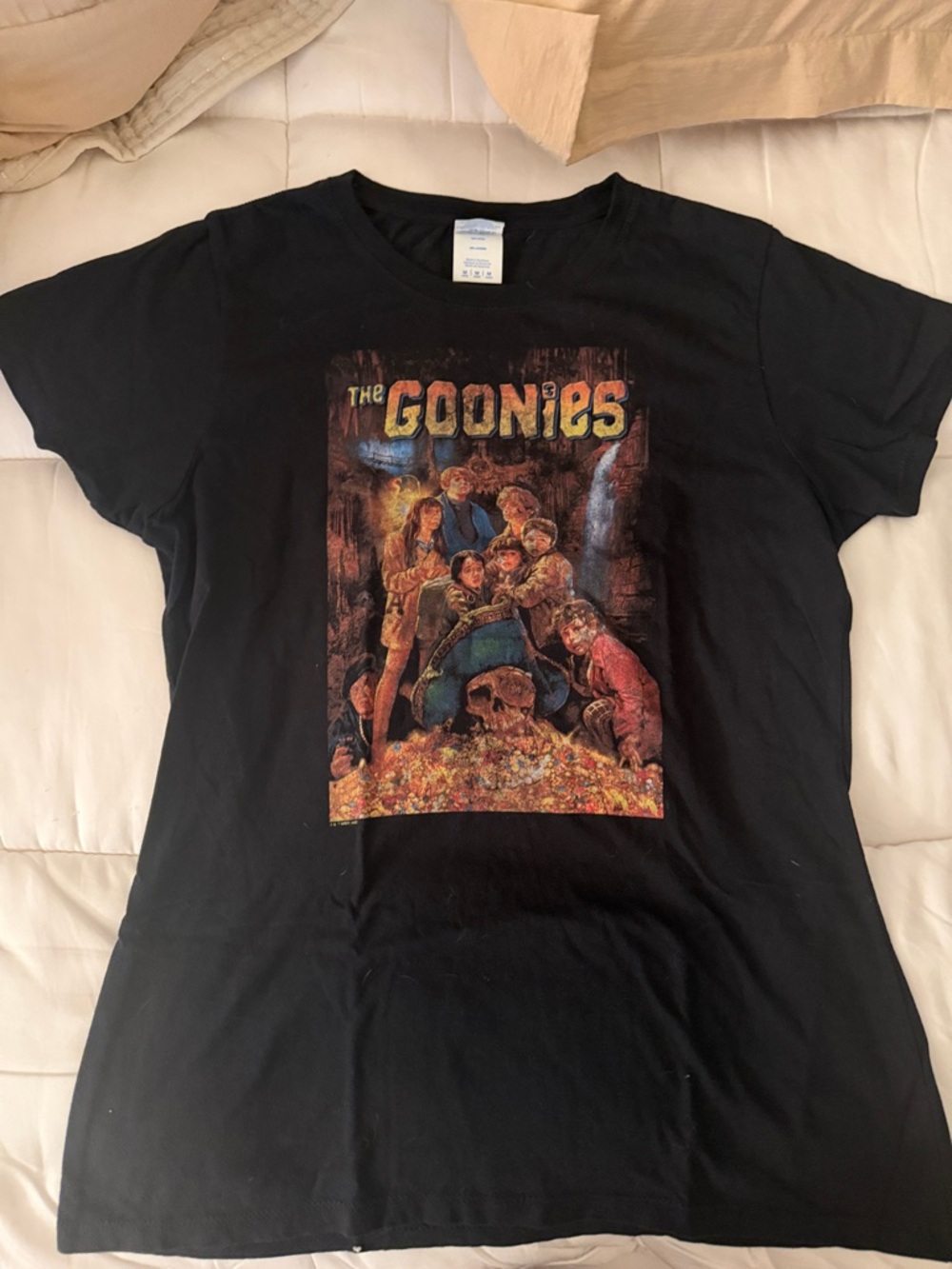 The Goonies Black Graphic Tee